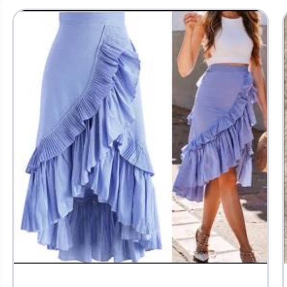 Chicwish top and skirt - Picture 9 of 11
